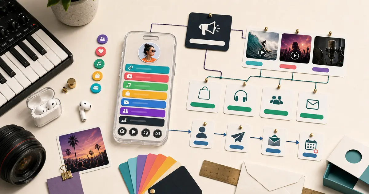 Cover image for How to Build a Link-in-Bio Setup for Creators